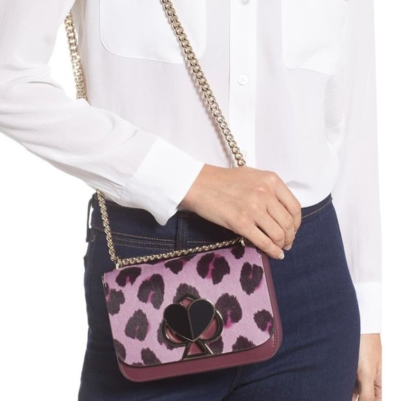 Kate Spade Small Genuine Hair Calf Nicola S Bag - Picture 7 of 8